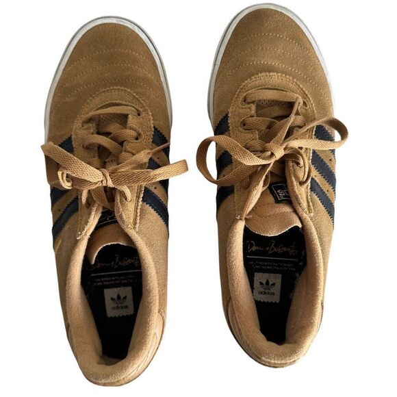 Adidas Busenitz Brown Black Men’s Shoes Sz 8 - Picture 6 of 9